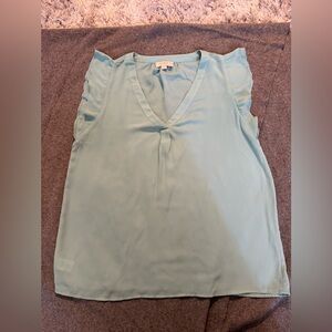 LOFT Teal Sleeveless Top